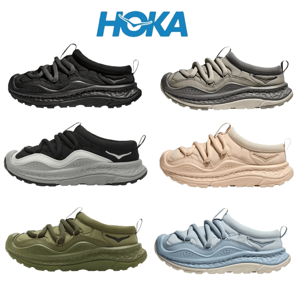 HOKA ONE ONE Ora Primo 黑色 黑灰 懶人鞋 休閒鞋 麵包鞋 一腳蹬 穆勒鞋 運動鞋 男女鞋