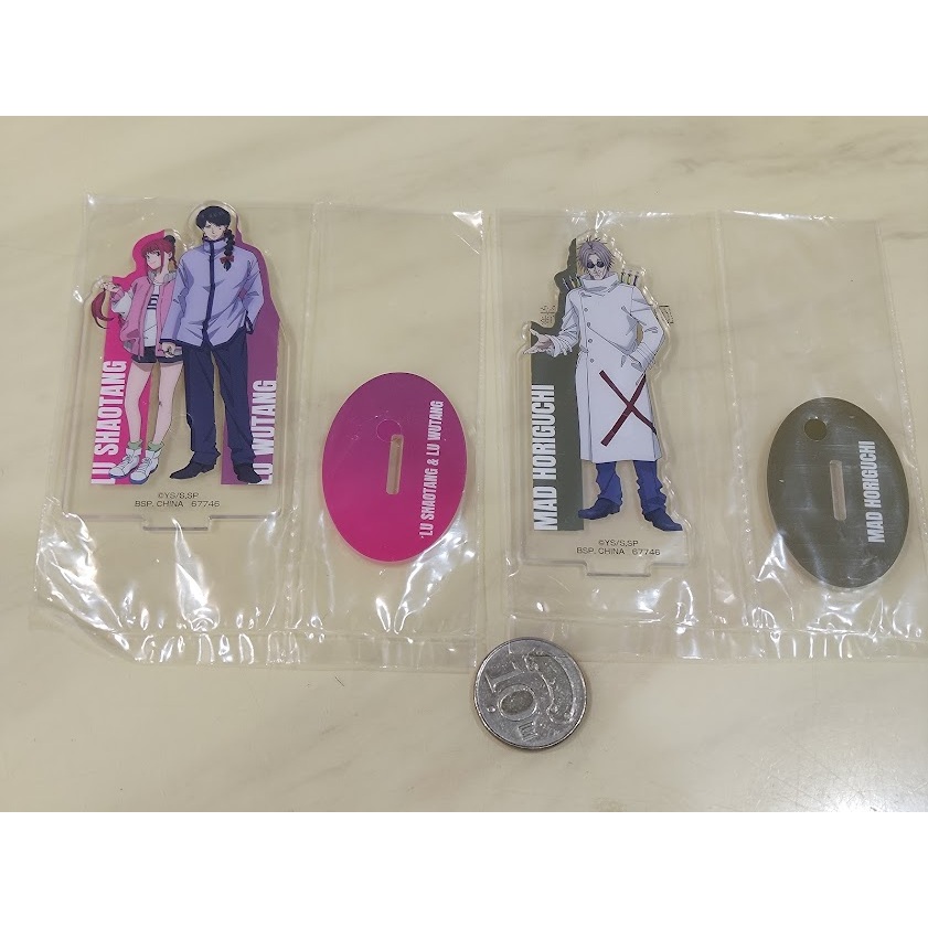 [睡睡蛙小池] 坂本日常 一番賞 壓克力 立牌 瘋狂堀口 陸少糖 陸無糖 G賞 虎丸尚 真霜平助