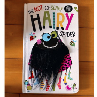 二手🍁《The Not So Scary Hairy Spider》觸覺書