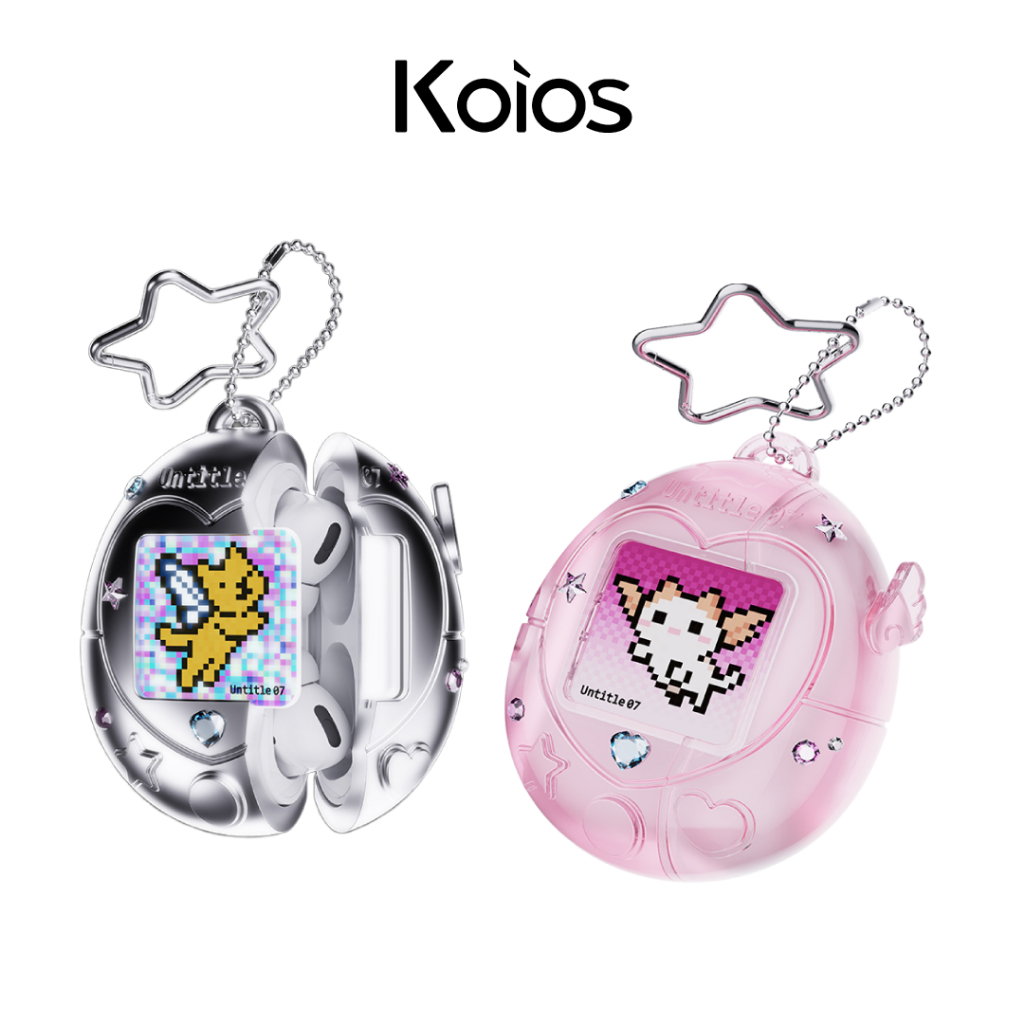 【Koios】Airpods│像素寵物機耳機殼 Pro3 4 Pro2 電子雞 送禮 可愛 蘋果耳機殼 保護殼 防摔殼