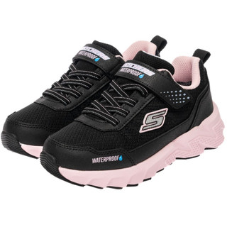 (251220)SKECHERS女中童鞋ELITE SPORT TREAD(319260LBKLP黑-防水)