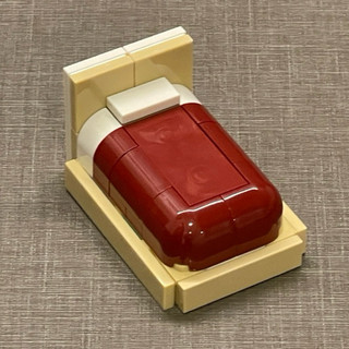 LEGO 樂高 MOC 床 小床 房間小物 傢俱 圓弧 全新零件 創作