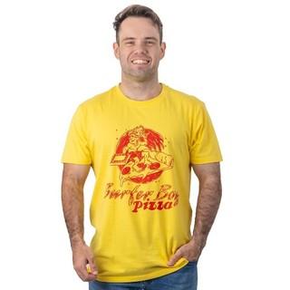 【漫坑】Stranger Things 怪奇物語 Pizza T-Shirt 劇情 影集 Netflix 黃色