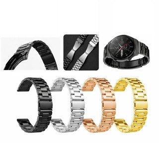 【三珠不鏽鋼】適用 華米 Amazfit Active Max 48mm A2557 手錶 錶帶寬度 22mm 金屬