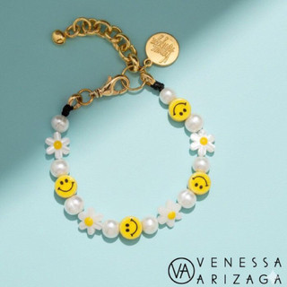 Venessa Arizaga HERE COMES SUNSHINE 笑臉小花珍珠手鍊