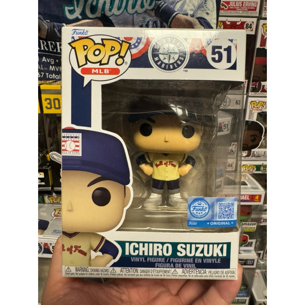 FUNKOPOP！　レア　シアトルマリナーズ　鈴木一朗 FUNKOPOP！ レア シアトルマリナーズ 鈴木一朗 7/10発売｜New