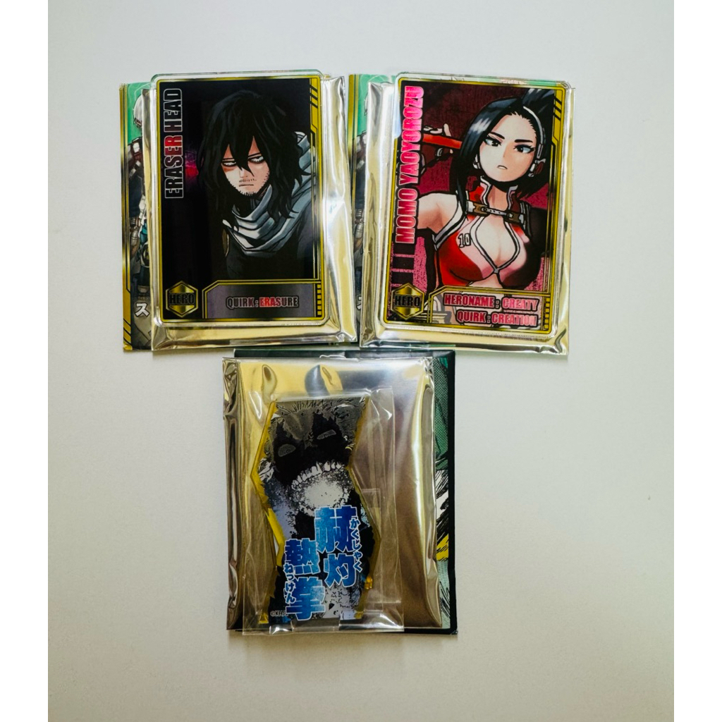 【我的英雄學院，壓克力數據卡、必殺技立牌】‼️相澤消太需綁1。（正版現貨）相澤消太、八百萬、荼毘