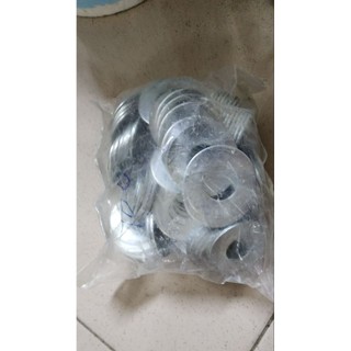 3/4*45鍍鋅圓華司 6分鍍鋅平華司 100pcs包