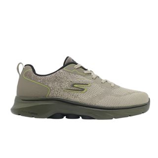 【SKECHERS】GO WALK 7 健走鞋 男 針織 休閒 卡其 216555KHK