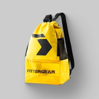 【FITTERGEAR】束口背包 (運動包 收納 大容量 健身房 登山 外出‘ 防水 耐磨 防污 多功能)