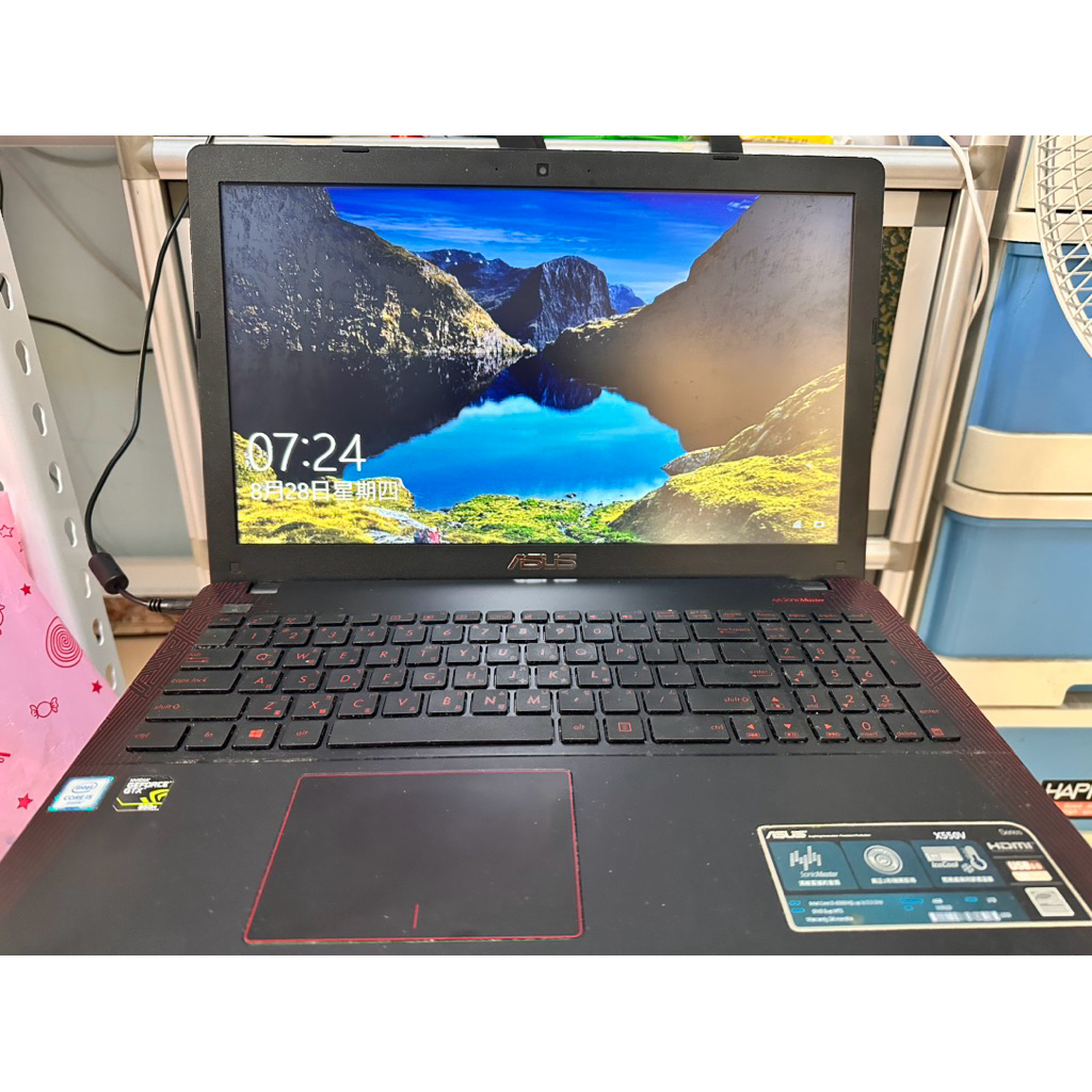 二手華碩筆電X550V