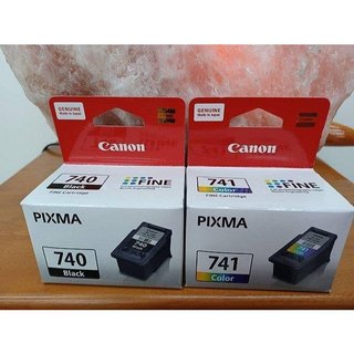 盒裝Canon PG-740黑色/CL-741彩色 原廠標準容量PG740/CL741-MX377、MX437、MX51