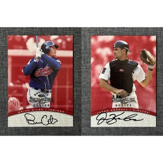 Brian Giles Jason Kendall MLB簽名卡 1997 Donruss Signature Auto
