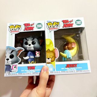 [李大] 正版現貨 Funko POP 湯姆貓與傑利鼠 睡衣時鐘 打瞌睡 Tom Jerry #2006 #2007