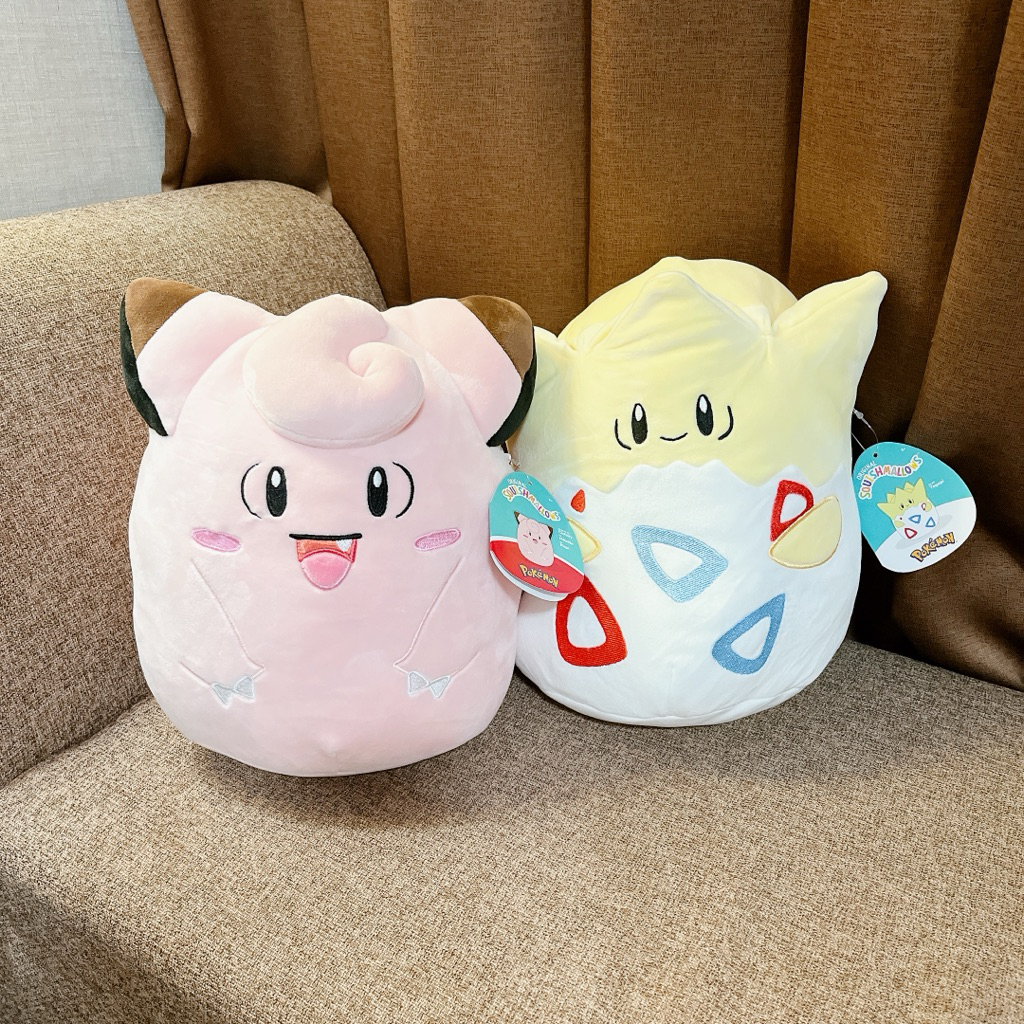 寶可夢新款特大號圓滾滾皮可西月亮熊波加曼企鵝小刺蛋波克比毛絨公仔