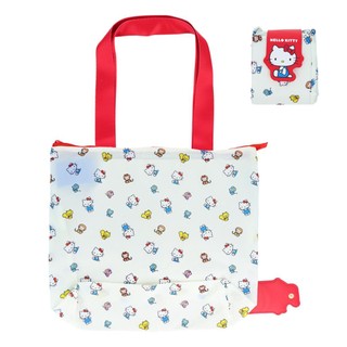 sun-star 三麗鷗 保冷分隔可收納環保袋 購物袋 M Hello Kitty UA79371