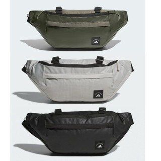 adidas MH WAIST BAG 中性 運動腰包 戶外 休閒 背包 黑KC0250 灰KC0251 綠KC0252
