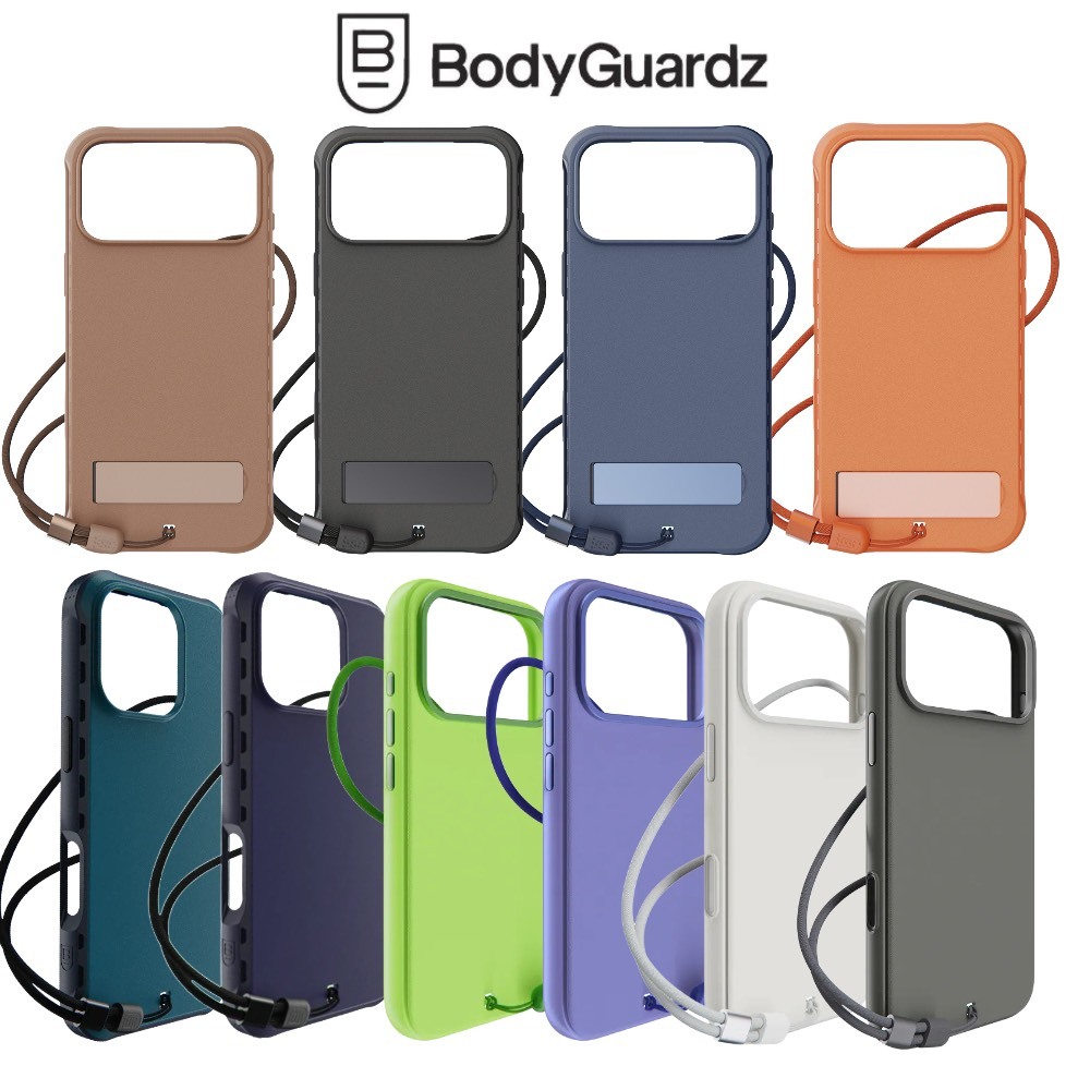 【BodyGuardz】iPhone 17 16 15 Pro Max 支援磁吸MagSafe 散熱氣道防摔手機殼