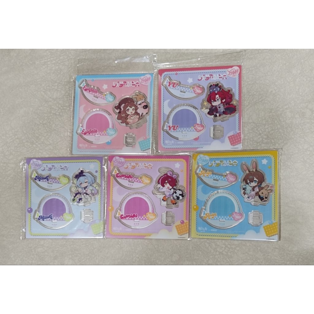 【現貨】明日方舟x名創優品 Q版搖搖樂立牌（官方正版、MINISO 阿米婭 艾雅法拉 能天使 水月 余）