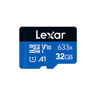 Lexar 雷克沙｜ 633x microSDXC｜32GB｜64GB 記憶卡