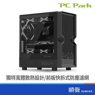 PC Park JNX 電腦機殼/黑