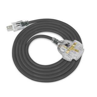 群加2P 1擴3插工業用動力延長線(灰色)1~15M/TU23V