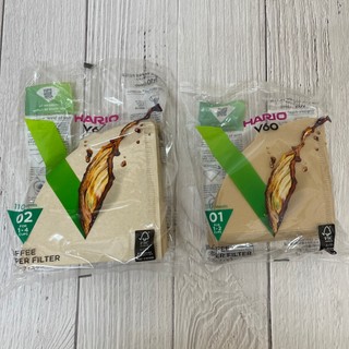 日本 HARIO V60 VCF-01 / 02 濾紙 (公司貨) 新包裝110入