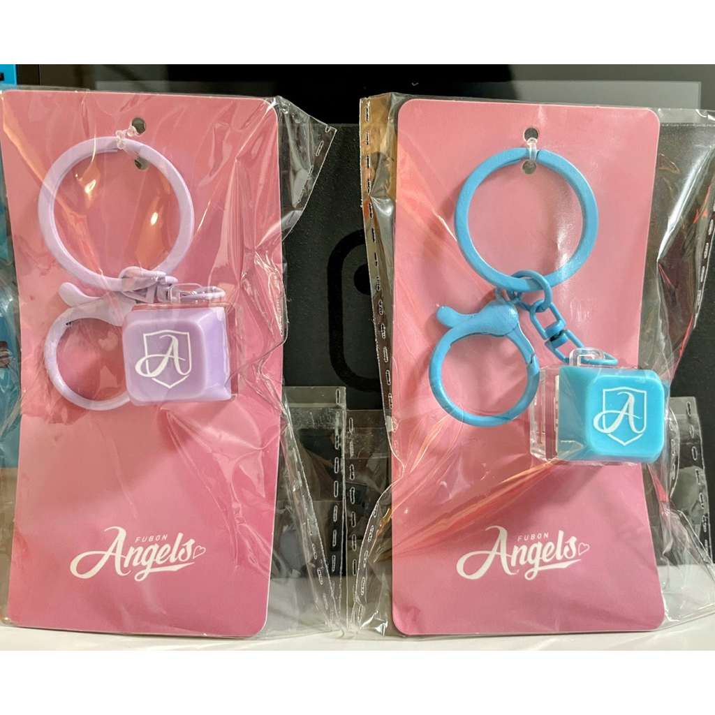 富邦悍將 Fubon angels 寵愛天使 女孩日 心動鍵盤吊飾