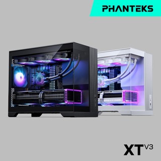 Phanteks追風者 XT V3 M-ATX機殼/ARGB/支援背插式主機板/預附3風扇(可安裝7個120mm風扇)