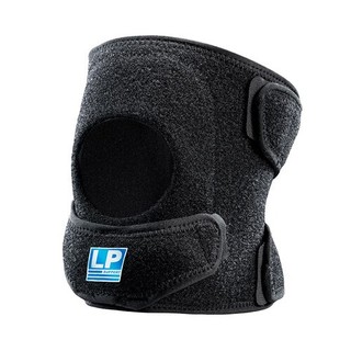 【樂買網】LP SUPPORT 可調式雙效加壓羽球護膝 髕骨保護 羽小膝 運動護膝 羽毛球護膝 791CN