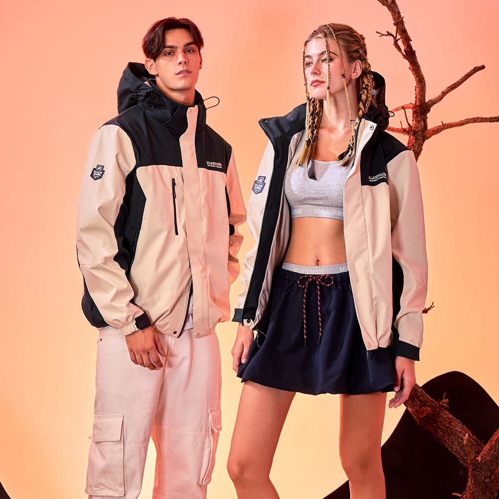 【MAJOR MADE】六代多機能登峰外套 (雙拼漸層款/機能外套/機車外套/登山外套/防風外套)