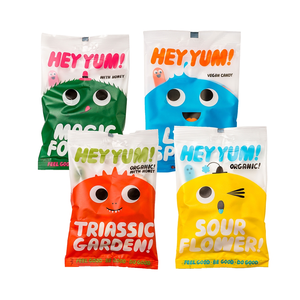 【PALIER】即期品促銷 【HEY YUM！】~丹麥無麩質水果軟糖 100g