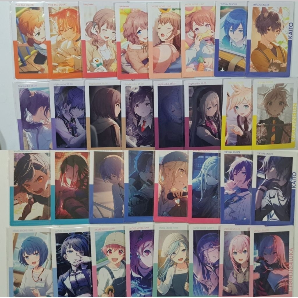 「世界計畫 21C 22B ep 小卡」彰人 遙 杏 小豆 冬彌 真冬 繪名 kaito 雫 愛莉 流歌 奏 實乃里