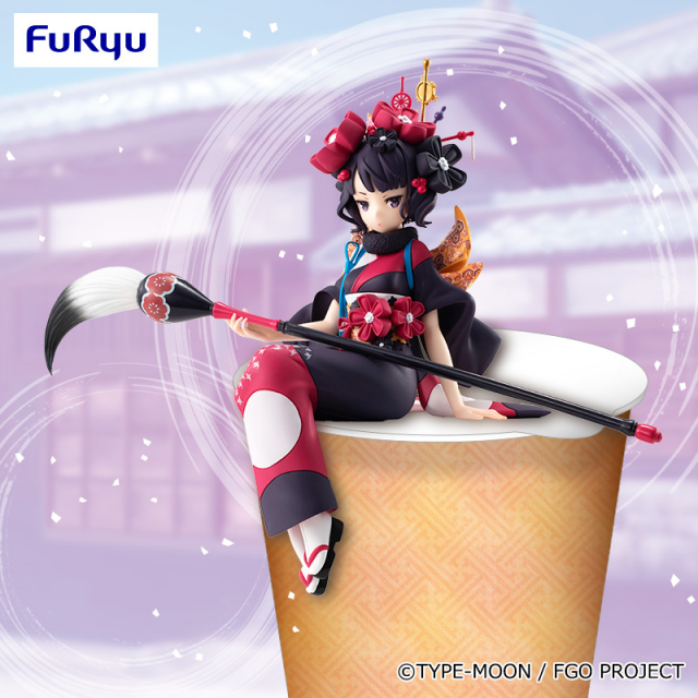 🌀日版客🌀 日版 Fate Grand Order 葛飾北齋 FuRyu 泡麵蓋 坐姿 FGO 景品 公仔