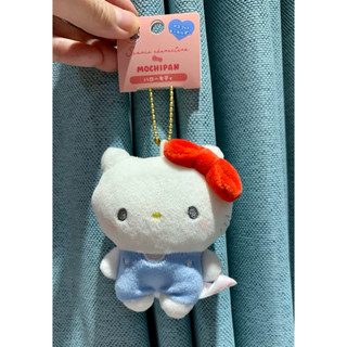 全新日本三麗鷗Sanrio麻糬熊貓mochi panda聯名Hello Kitty豆豆眼娃娃吊飾掛件