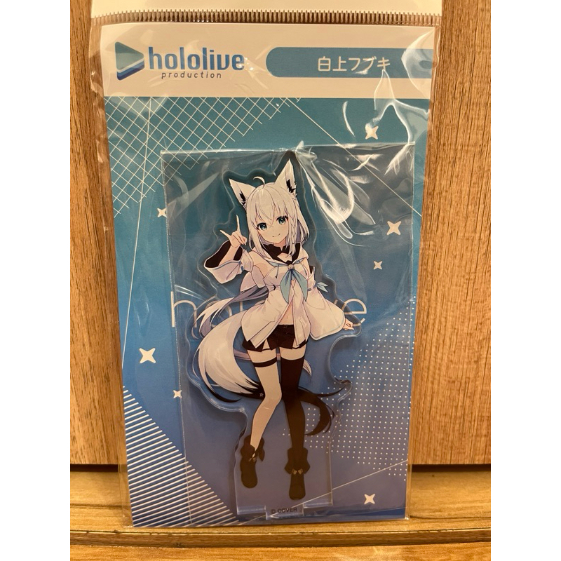 現貨Hololive TSUTAYA蔦屋書店 Hello hololive 新形象 立牌 白上吹雪 白上フブキ FBK