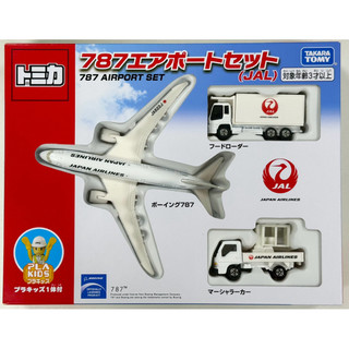 Tomica 多美 日航 JAL 787 波音 飛機 套組 Tomy 全新