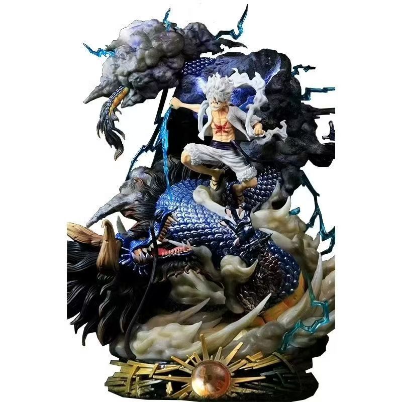 海賊王超酷手辦 雷神艾尼路 GK 巨無霸 艾尼路手辦 黑珍珠 鵰像擺件 模型擺件 模型盒裝手辦 居傢裝飾擺件 生日禮物