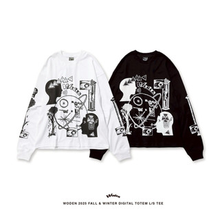 WODEN 2025 Fall & Winter Digital Totem L/S Tee