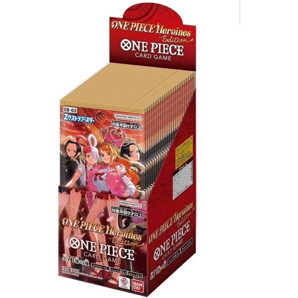 【阿泡小舖】航海王 海賊王 全新未拆 PRB02 OP12 OPCG 日版 高級補充包 原盒 卡牌 EB03 OP13