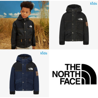 預購 韓國 The North Face K'S NOVELTY MOUNTAIN JACKET 兒童 牛仔連帽外套