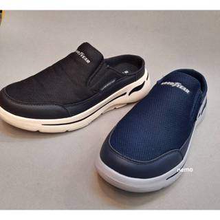 尼莫體育 GOODYEAR 固特異 健走鞋 羽量防潑水 男款運動休閒健走鞋 懶人鞋 張飛鞋 GAMR53240