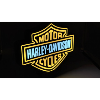 ［台灣現貨］Harley-Davidson燈箱 / 氛圍燈 / 紅牌重機 / 氣氛燈 / 哈雷 / 美式機車 / 哈雷改