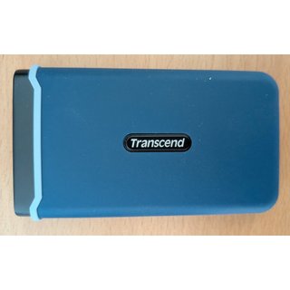 Transcend創見 ESD370C 1TB USB3.1/Type C外接SSD固態硬碟 - 海軍藍(二手)