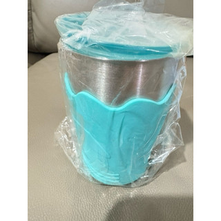 中鋼紀念品 鯨彩都繪冷水杯 TE抗菌不鏽鋼330ml 隨身杯