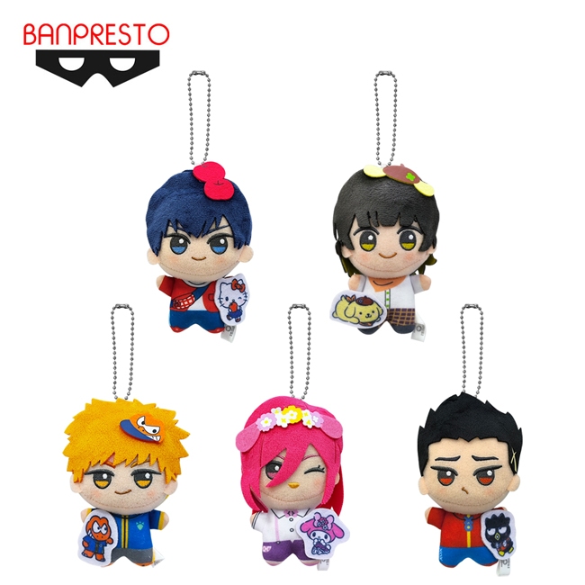 藍色監獄 x 三麗鷗 玩偶吊飾 Vol.1 娃娃 絨毛玩偶 潔世一 蜂樂廻 國神鍊介 千切豹馬 馬狼照英 日本正版