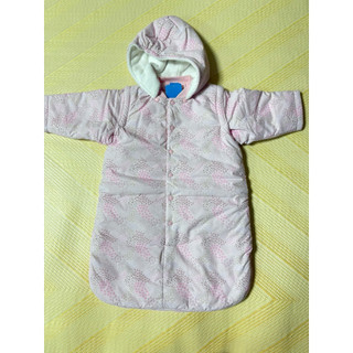 全新 麗嬰房 6M睡袋 女寶睡袋 寶寶防踢睡袋 / 嬰幼童防踢被 / 嬰幼童背心睡袋 滿天星粉紅