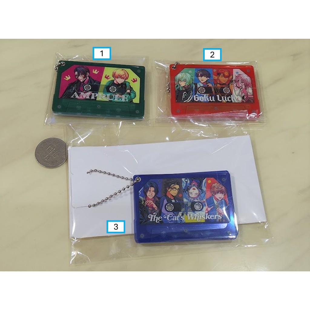 [睡睡蛙小池] Paradox Live 吊飾 鏡子 Amprule 獄Luck The Cat's Whiskers