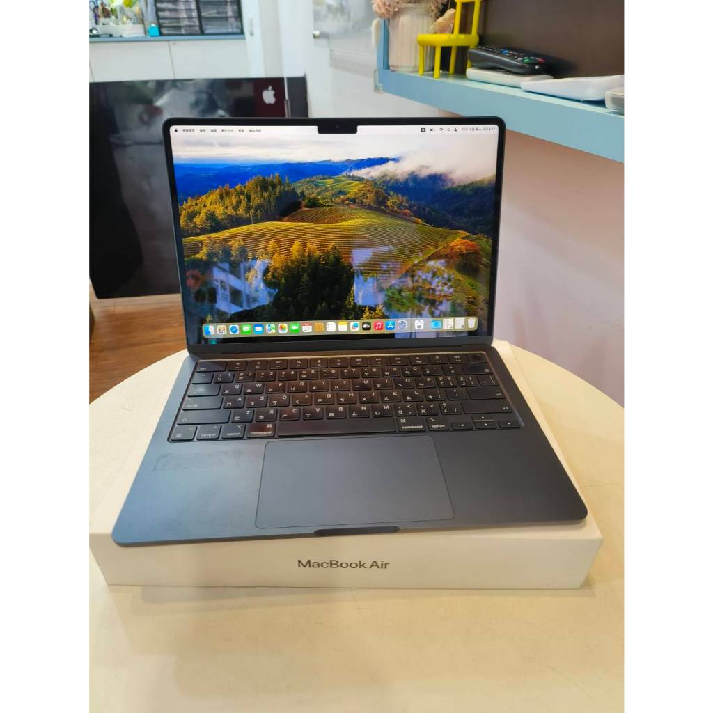 【艾爾巴二手】MACBOOK AIR M3/16G/512G 13吋 黑#保固中#二手筆電#漢口店 2LLJY