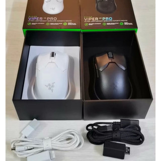 正品razer v2 pro毒蝰黑白99成新